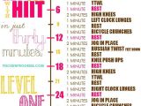At Home Work Out Plans Level One Two and Three 30 Minute at Home Workout Plans