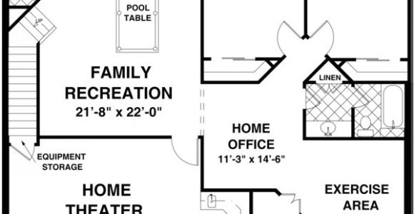 Basement Home Plans the Creekstone 1123 2 Bedrooms and 2 Baths the House