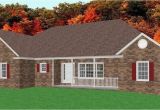 Brick Ranch House Plans Basement Traditional Brick Ranch Home Plan Single Level Ranch Home