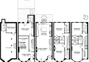 Brownstone Home Plans New York City Brownstone Floor Plans