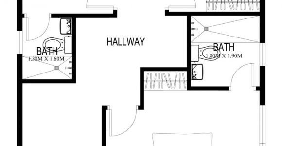 Building Plans for Homes Two Story House Plans Series PHP 2014004