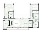 C Shaped Home Plans 25 Lovely Courtyard House Plans U Shaped House Plans