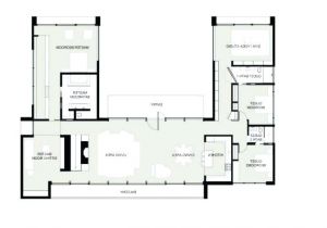 C Shaped Home Plans 25 Lovely Courtyard House Plans U Shaped House Plans