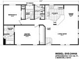 Cavco Homes Floor Plans Value 2444a 3 Bed 2 Bath 1041 Sqft Affordable Home for