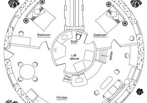 Circular Home Plans Round House Earthbag House Plans