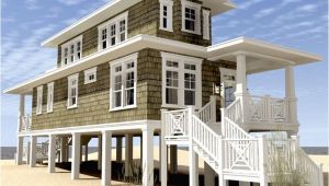 Coastal Home Plans On Pilings Small Beach House Plans On Pilings Design All About
