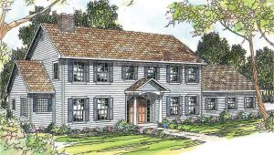 Colonial Home Plan Colonial House Plans Kearney 30 062 associated Designs