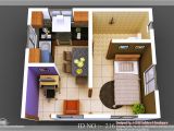 Compact Home Plans 3d isometric Views Of Small House Plans Kerala Home