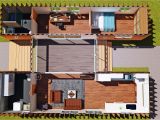 Container Homes Design Plans Sch15 2 X 40ft Container Home Plan with Breezeway Eco
