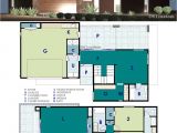 Contemporary Home Floor Plans Ultra Modern Live Work House Plan 61custom