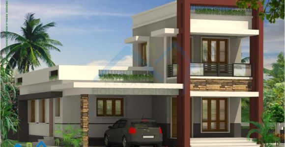 Contemporary Style Home Plans In Kerala Home Design Low Budget Modern Villas Elevations Home