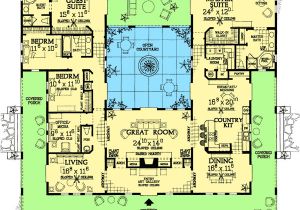 Courtyard Homes Plans Open Courtyard House Floorplan southwest Florida