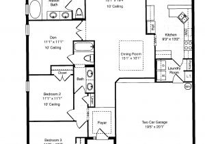 Cuney Homes Floor Plan Single Family House Floor Plans Architectural Designs