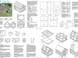 Dog House Project Plans Large Dog House Project Plans Gable Roof Style Doghouse