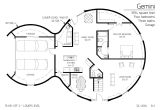 Dome Home Plans Free Two Floor Round Home with Garage Alternative Homes