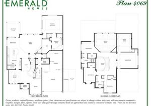 Dr Horton Emerald Home Plans Plan 4069 Jacobs Reserve Emerald Conroe Texas D R