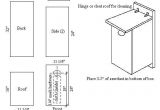 Duck House Plans Instructions Wood Duck House Plans Free