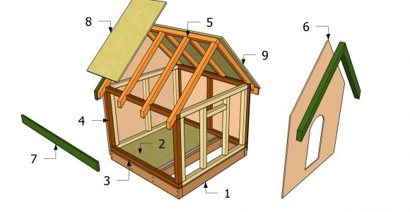 Easy to Build Dog House Plans Dog House Plans Free Free Garden Plans How to Build