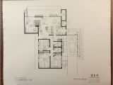Eichler Home Floor Plans Eichler Homes Floor Plan 316 original at Ucla Library