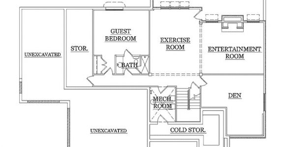 Empty Nester House Plans with Basement Exceptional Empty Nester House Plans 6 Empty Nester 2