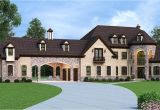 European Estate House Plans European Estate Home with Porte Cochere 12307jl