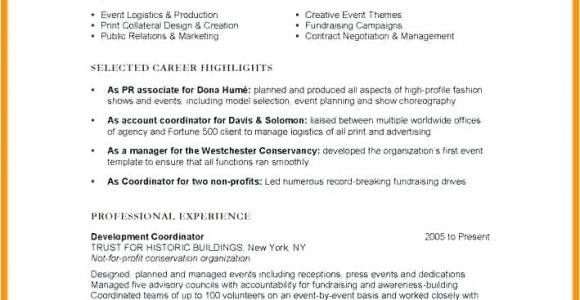 Event Planning Jobs From Home Non Profit event Coordinator Job Description