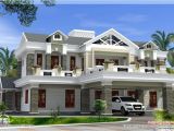 Executive Home Plans Design Sloping Roof Mix Luxury Home Design Kerala Home Design