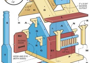 Family Handyman House Plans Build A Backyard Birdhouse the Family Handyman