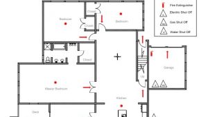 Fire Evacuation Plan Residential Care Home Home Emergency Evacuation Plan Homes Floor Plans