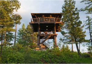 Fire tower House Plans Fire Lookout towers