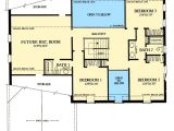 First Floor Master Home Plan Colonial Home with First Floor Master 32547wp
