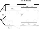 Fish House Building Plans 2015 yetti Xtreme 8 39 X16 39 Fish House Stock Number 1403