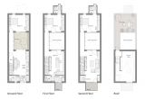 Floor Plan Ideas for New Homes New Row Home Floor Plan New Home Plans Design