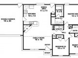 Floor Plans for 1 Story Homes 3 Bedroom One Story House Plans toy Story Bedroom 3