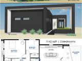 Floor Plans for Modern Homes Small Front Courtyard House Plan 61custom Modern House