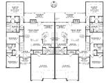 Floor Plans for Multi Family Homes Davis Rustic Duplex Plan 055d 0866 House Plans and More