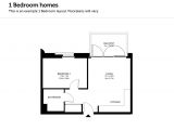 Floor Plans for One Level Homes 1 Bedroom Modular Home Floor Plans Cottage House Plans