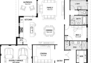 Floor Plans for One Level Homes One Level Luxury House Plans and Amazing Single Story 4
