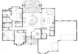 Floor Plans for One Level Homes Open Floor Plans One Level Homes Modern Open Floor Plans