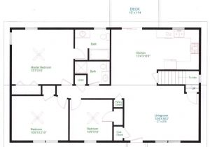 Floor Plans for One Level Homes Simple One Floor House Plans Ranch Home Plans House