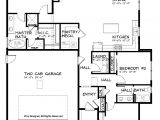 Floor Plans for Single Story Homes Marvelous House Plans 1 Story 8 Craftsman Single Story