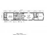 Floor Plans for Single Wide Mobile Homes Manufactured Homes Mobile Single Wide Floor Plans