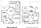 Floor Plans for Two Story Houses House Plans Two Story Smalltowndjs Com