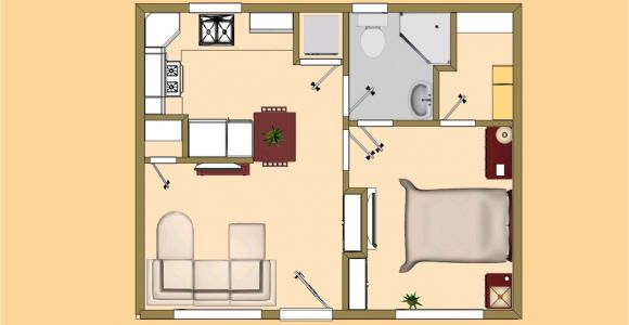 Floor Plans for00 Sq Ft Home Small House Plan Under 500 Sq Ft Good for the Quot Guest