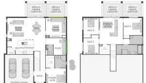 Floor Plans Split Level Homes the Horizon Split Level Floor Plan by Mcdonald Jones