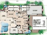 Florida Home Plans with Lanai Arched Windows and A Huge Covered Lanai 76005gw 1st