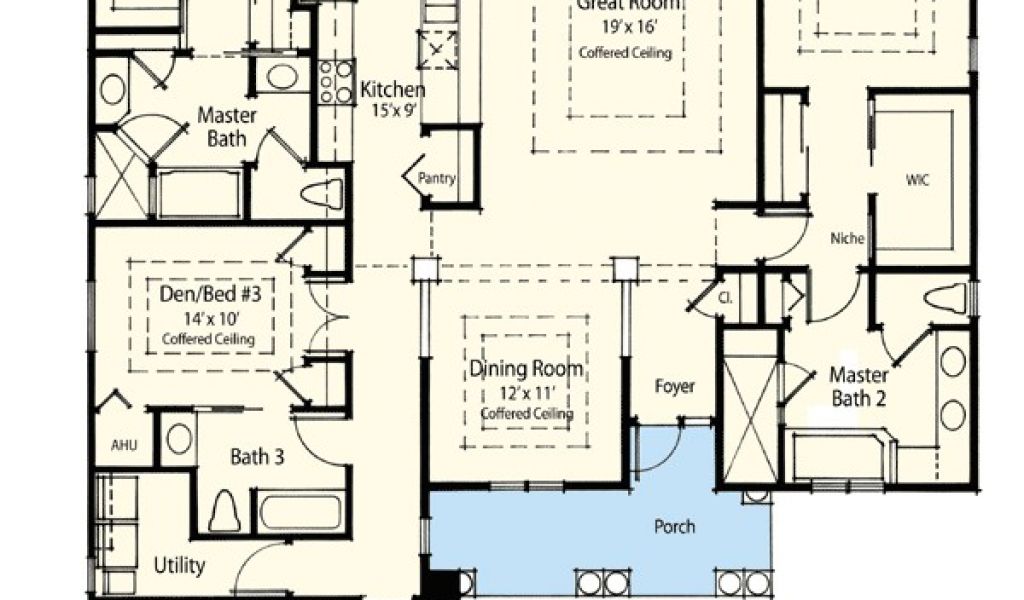 Floor Plans With 2 Master Suites 1st Floor