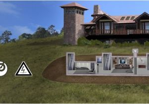 Fortified Home Plans Bomb Shelter Underground and Survival Shelters Hardened