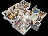 Four Bedroom Home Plans 50 Four 4 Bedroom Apartment House Plans Architecture