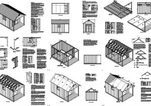 Free House Plans with Material List 16 39 X 10 39 Cabin Poolhouse Shed with Porch Plans P61610
